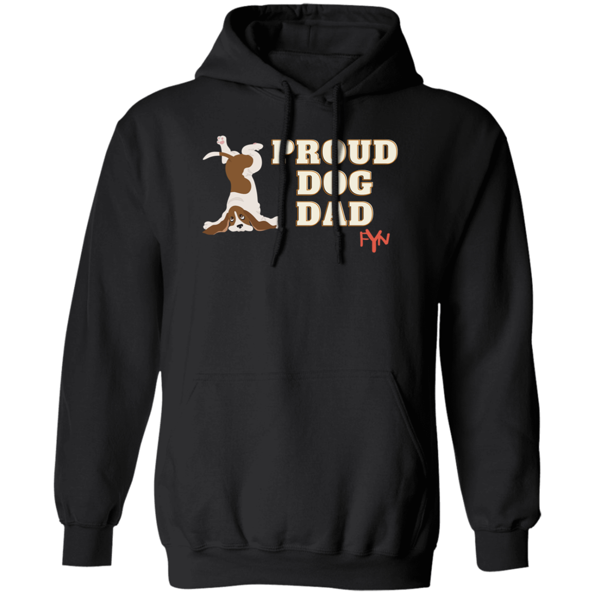 Proud dog dad Pullover Hoodie