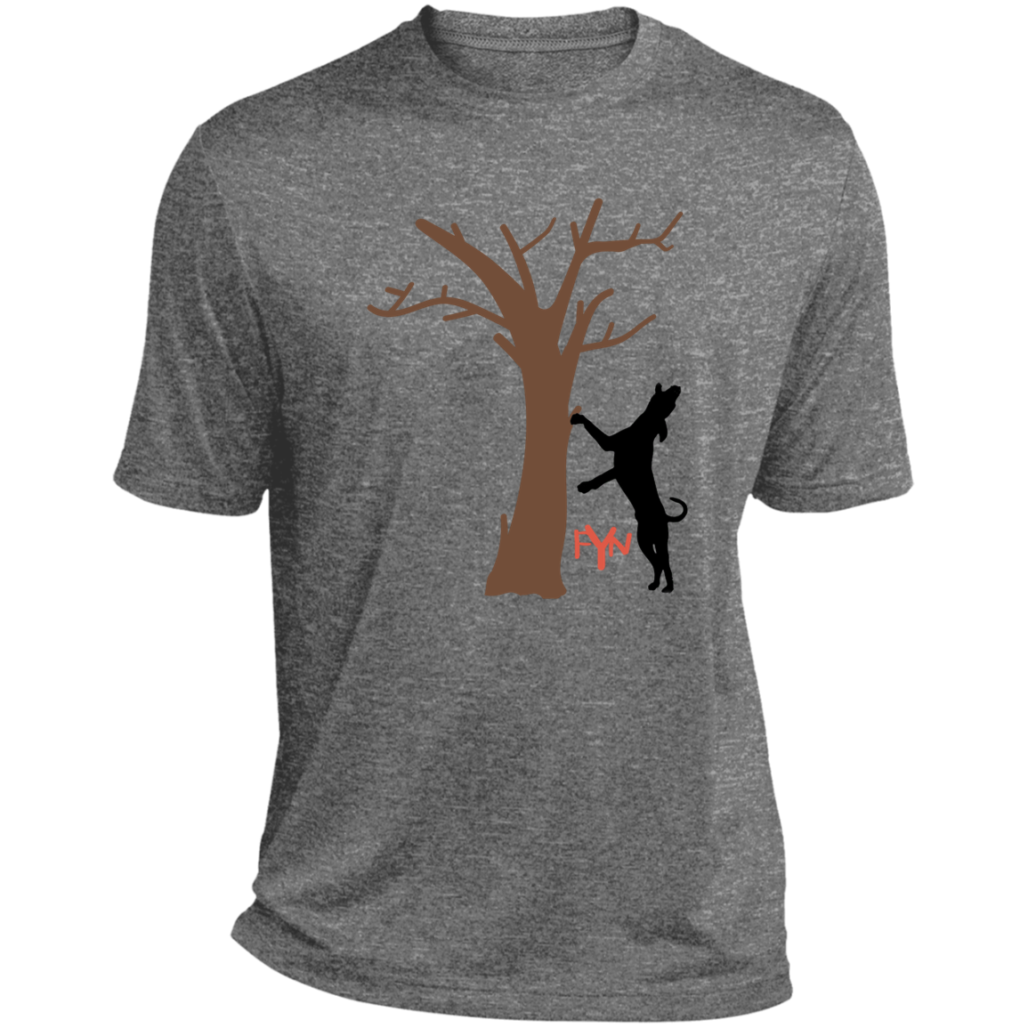 Tree hugger Heather Performance Tee