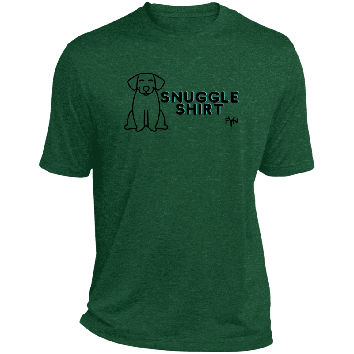 Snuggle Shirt Mens Heather Performance Tee