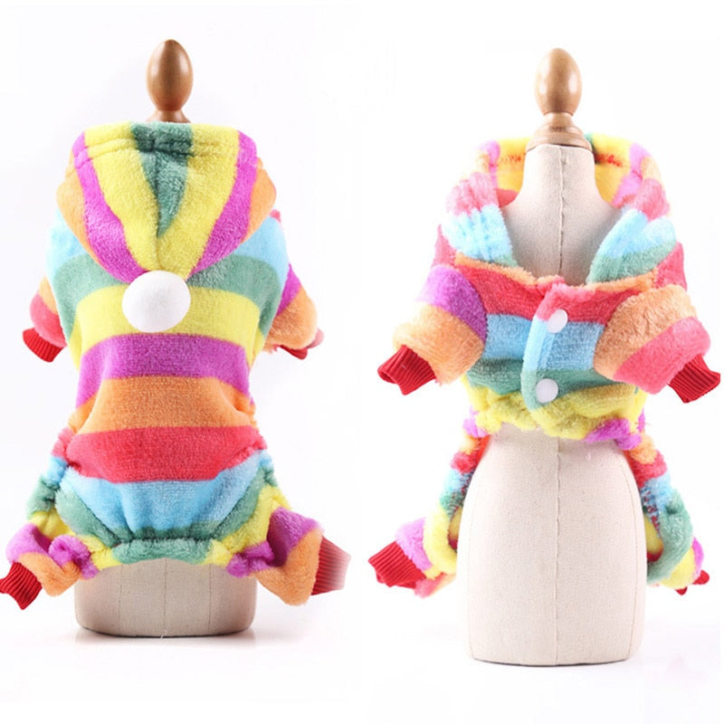 Warm Winter Pajamas Fleece Jumpsuit