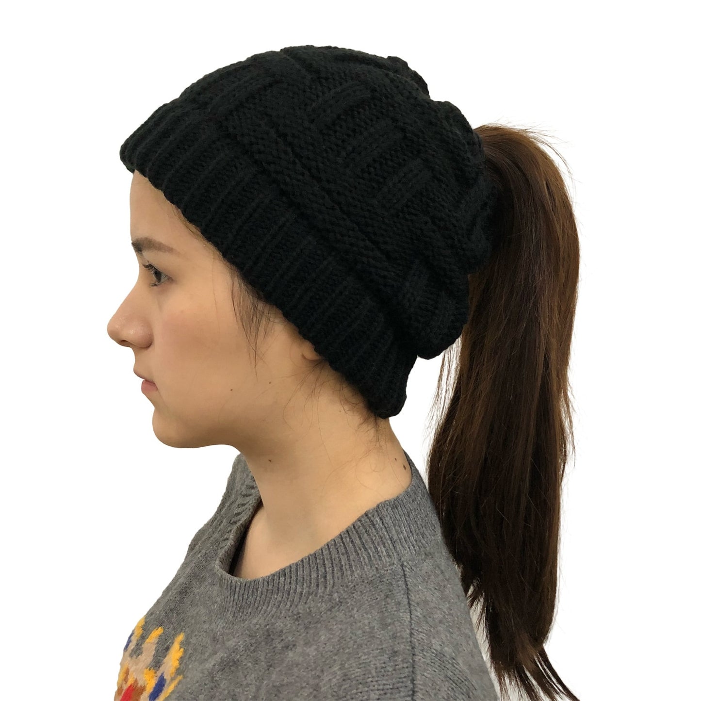 Warm High Pony Tuque