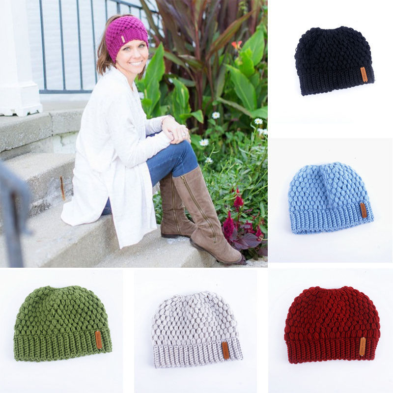 Warm Ponytail Tuque