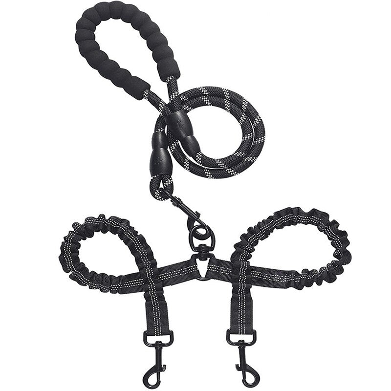 Leash 2 way Rope swivel Reflective