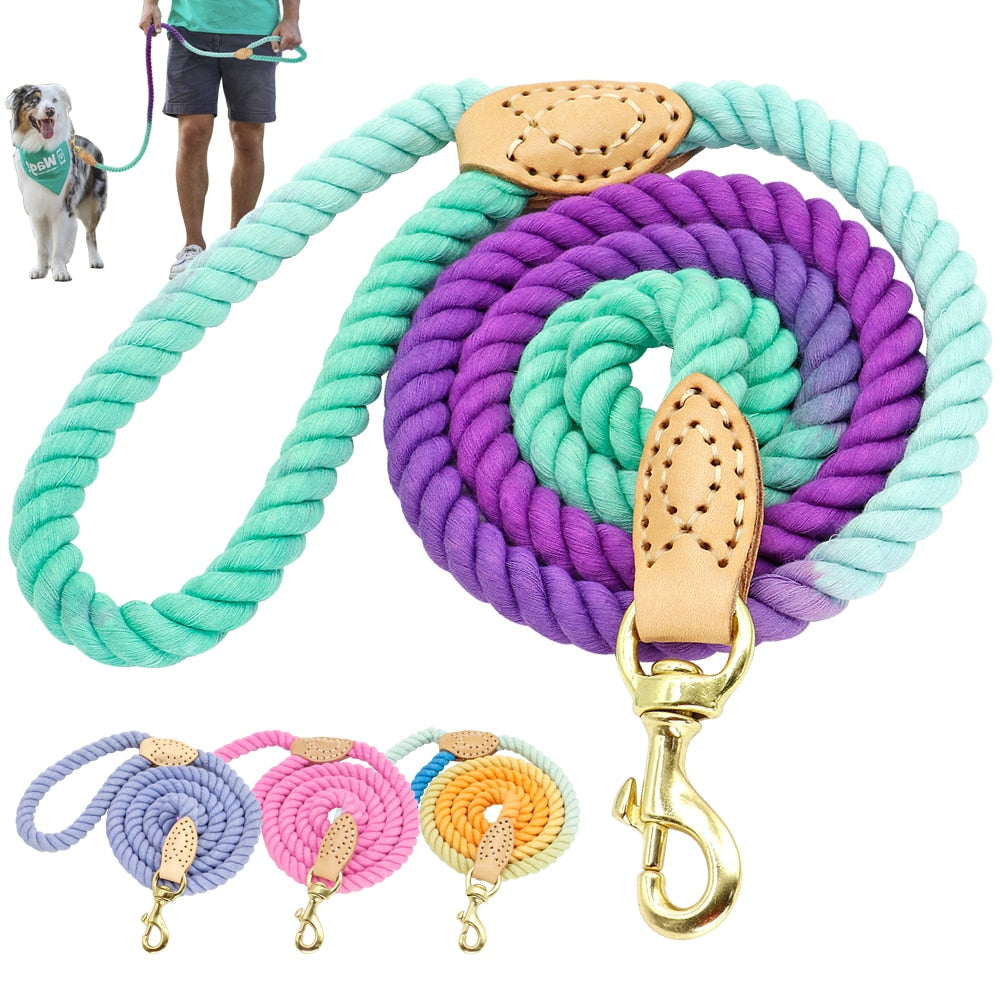 Leash Braided Clip rope 150cm long