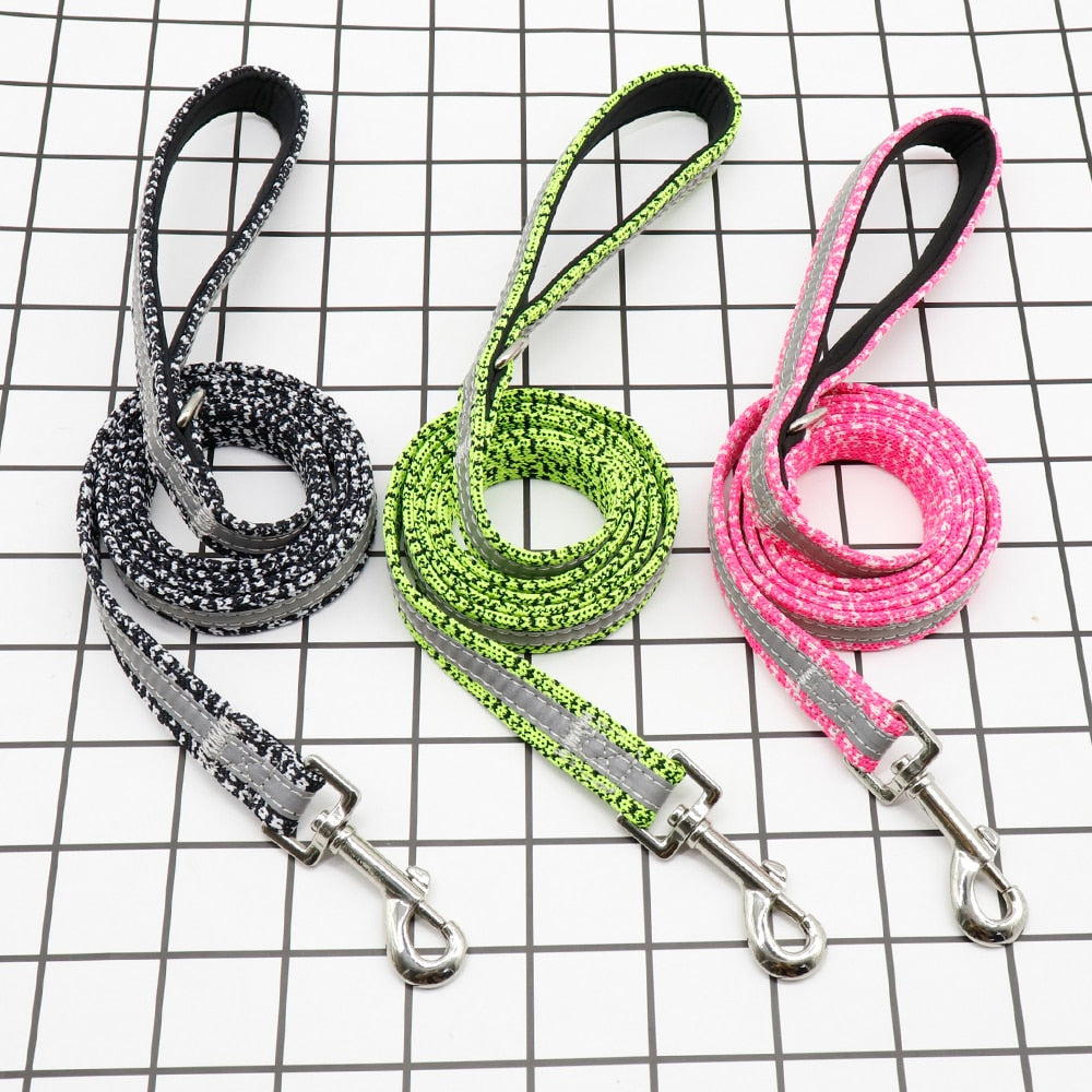 Leash Nylon Reflective 150cm/5ft