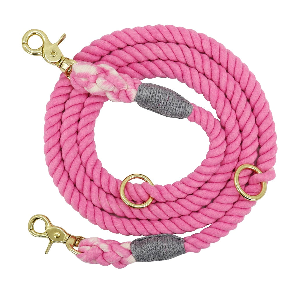Leash Braided Clip rope 2 sizes