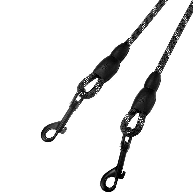 Leash Duuble Coupler Connecter Reflective