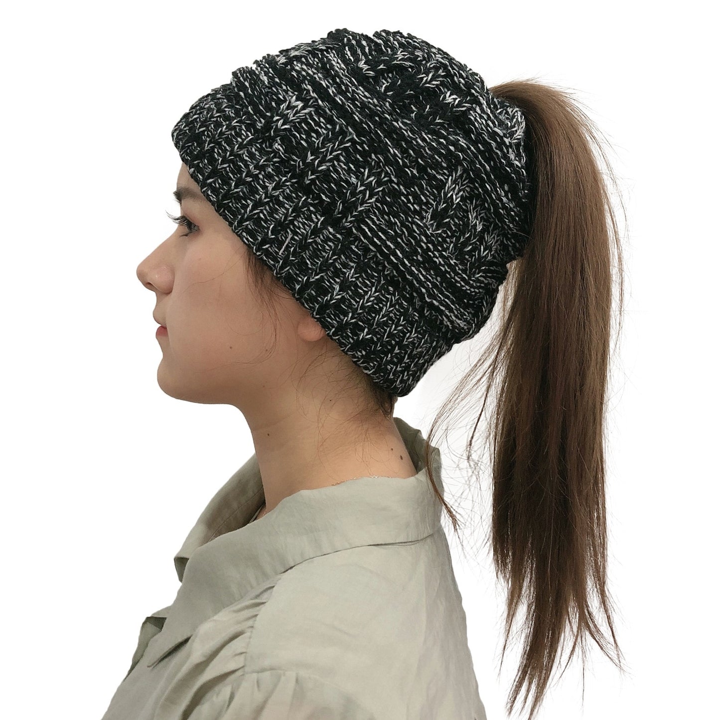Warm High Pony Tuque