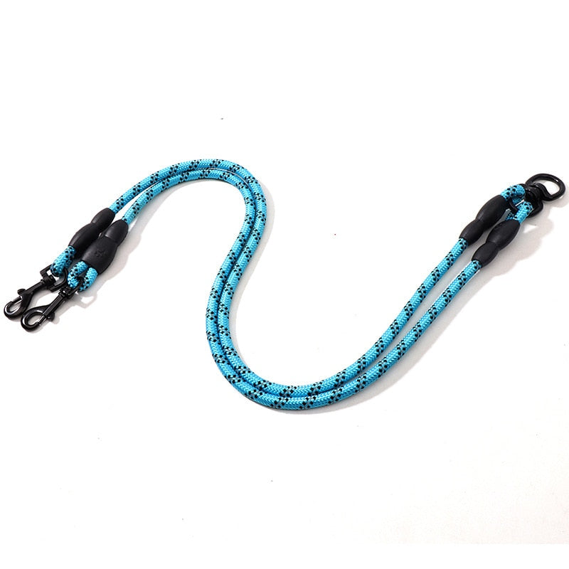 Leash Duuble Coupler Connecter Reflective
