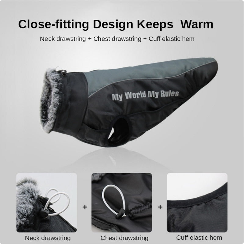 Winter Jacket for Large dogs