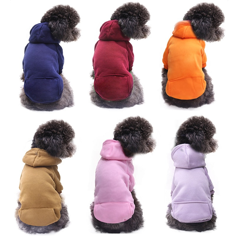 Hoodies Solid Color XS-XXL