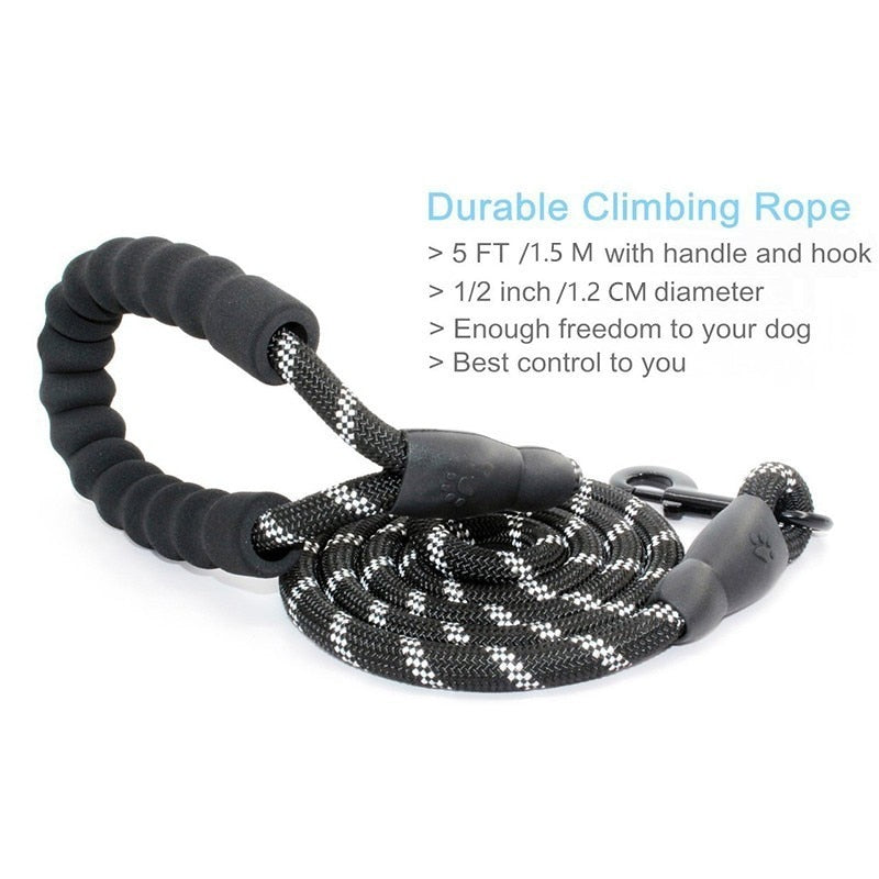 Leash Reflective Nylon Rope 5ft