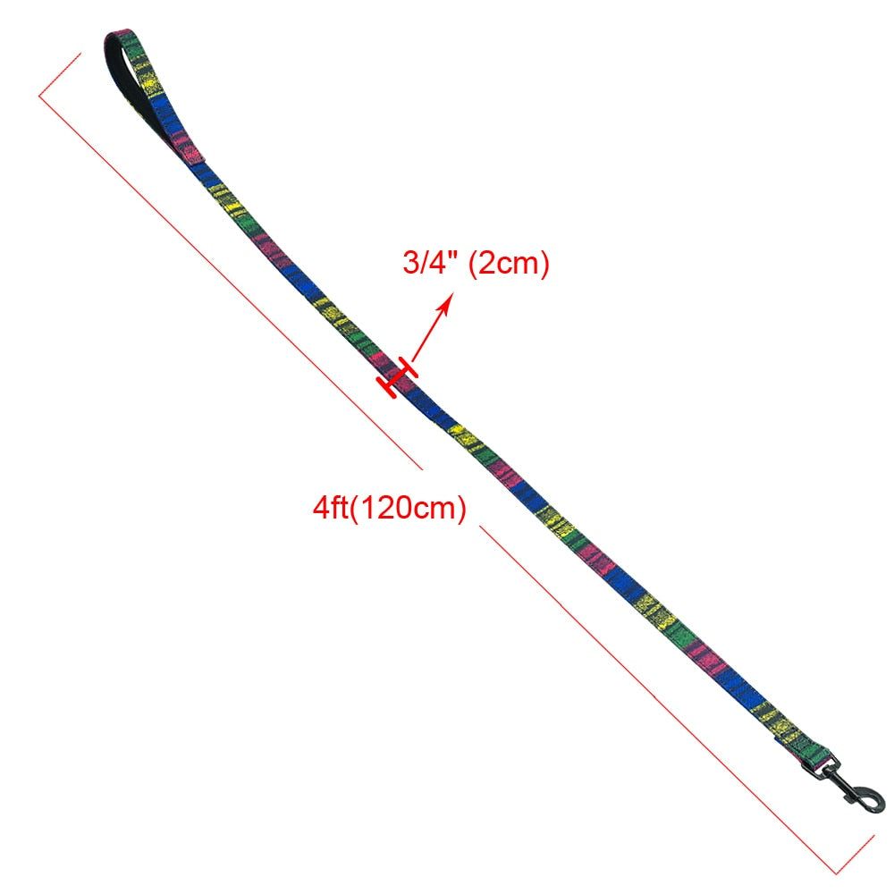 Leash padded handle nylon 4ft
