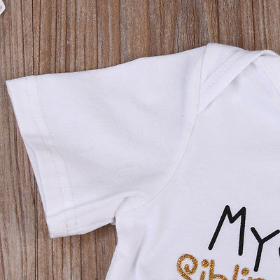 My Sibling Has Paws Baby Romper