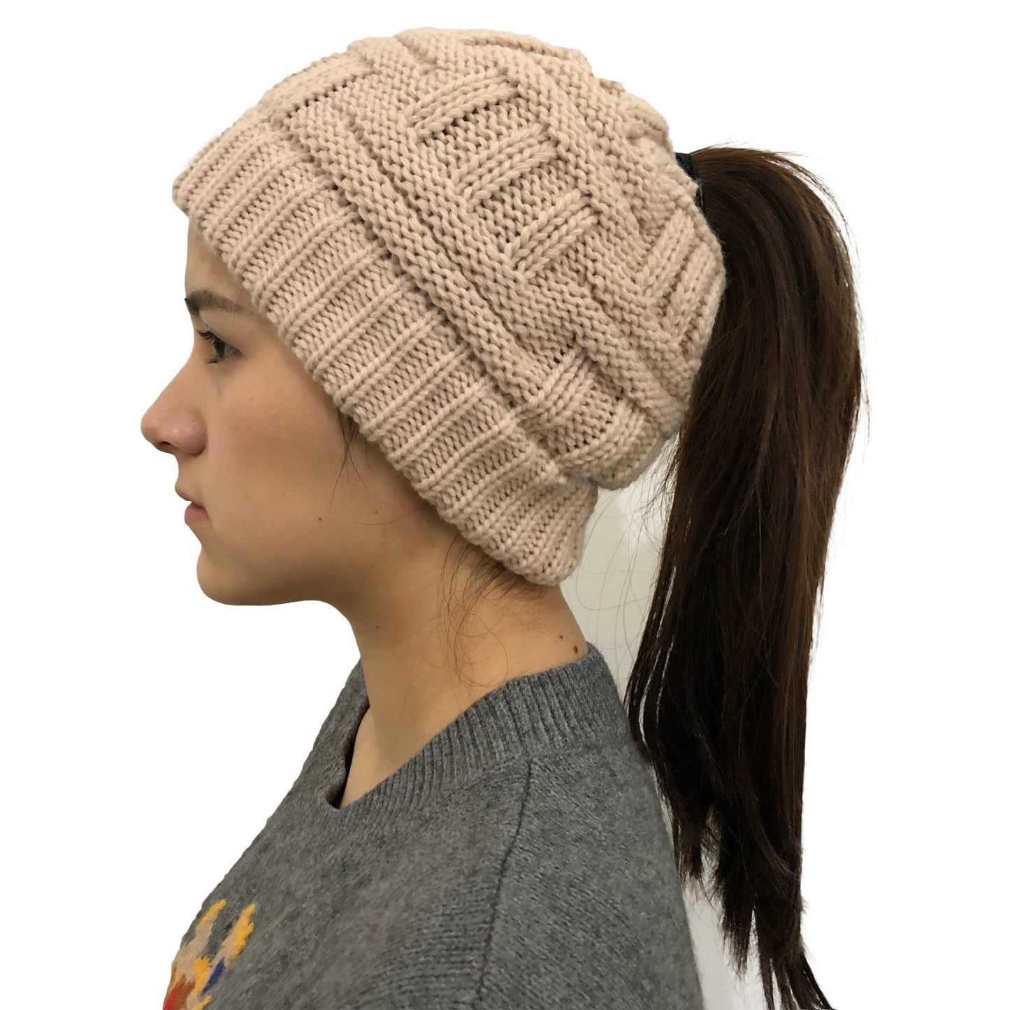 Warm High Pony Tuque