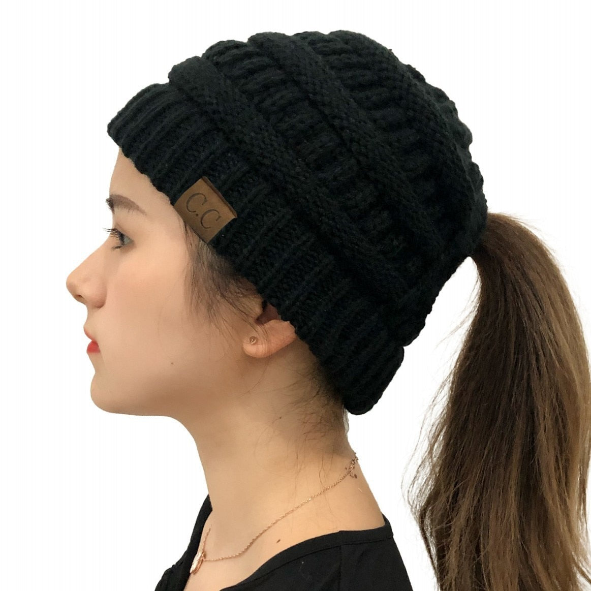 Warm High Pony Tuque