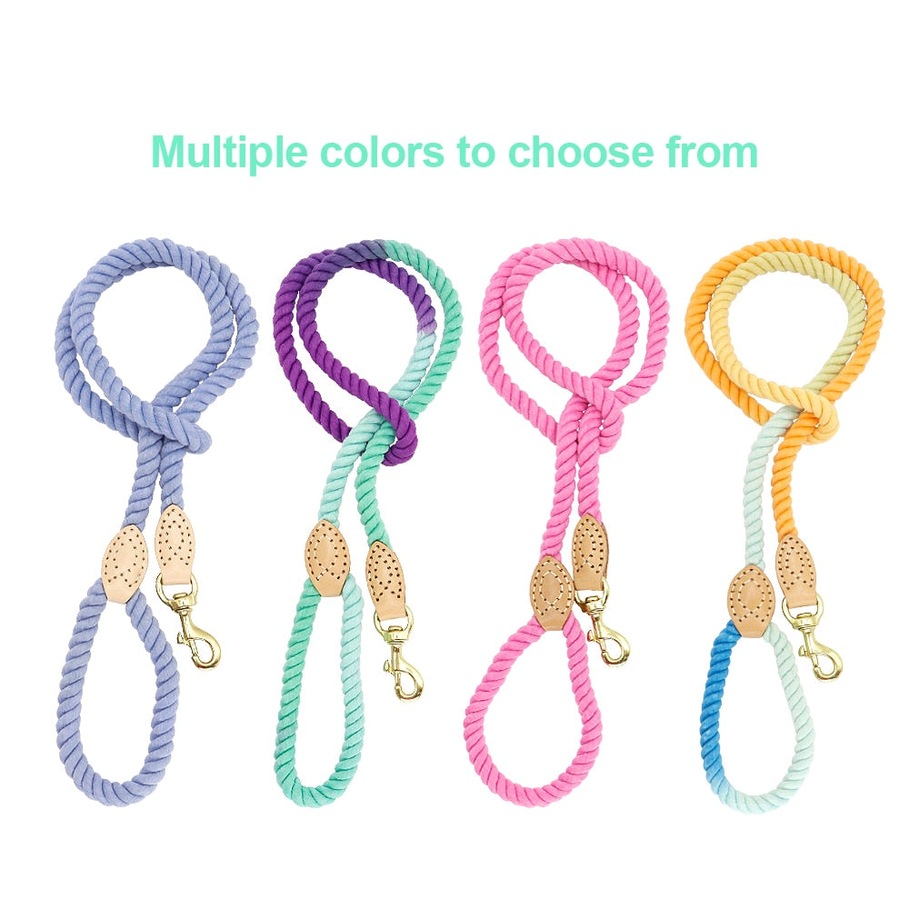 Leash Braided Clip rope 150cm long