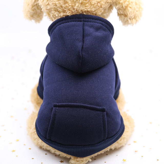 Hoodies solid color small dogs