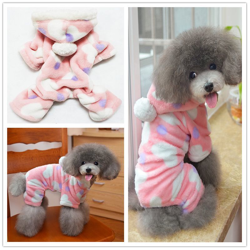 Warm Winter Pajamas Fleece Jumpsuit
