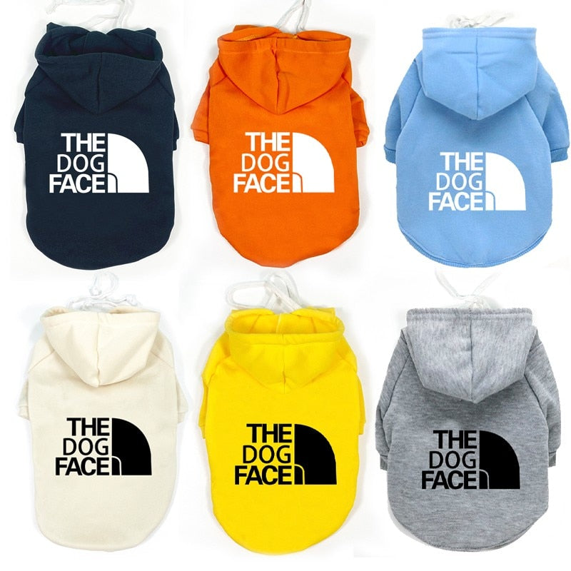 Hoodies The Dog Face - S/M sized dogs