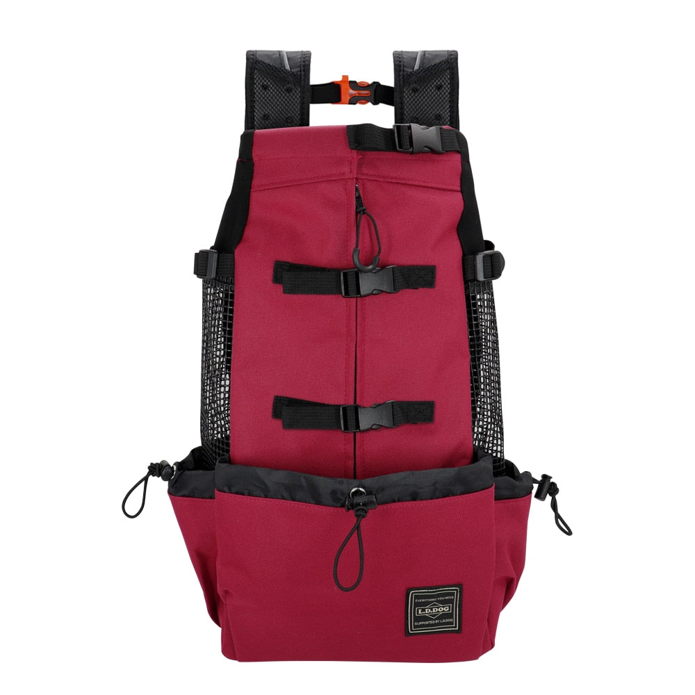 Backpack carrier for dogs