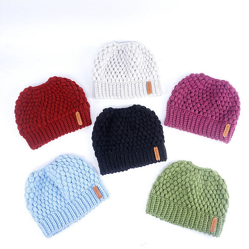 Warm Ponytail Tuque