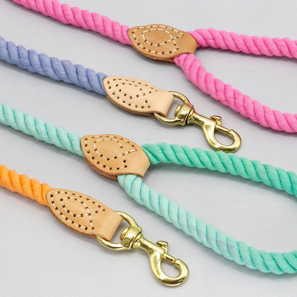 Leash Braided Clip rope 150cm long