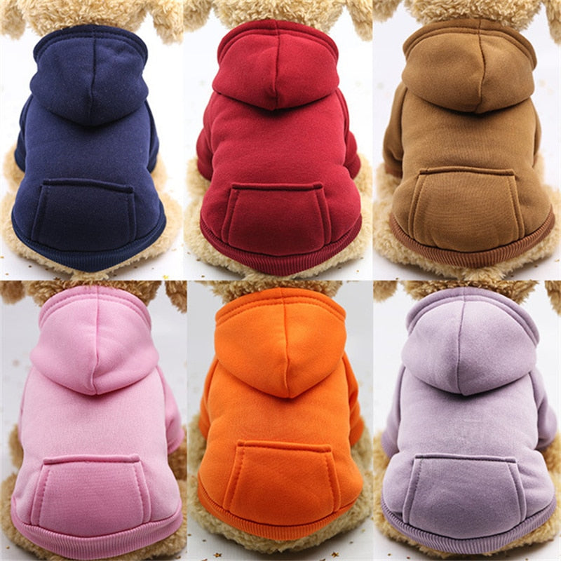 Hoodies Solid Color XS-XXL