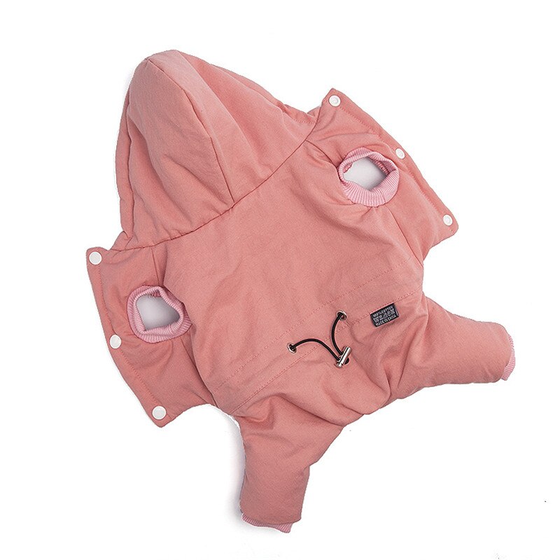 Winter jumpsuit for small dogs Adjustable