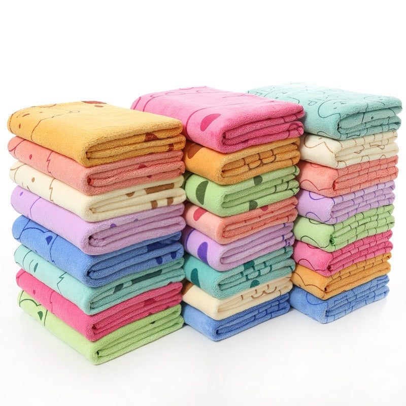 Fast-Drying Microfiber Dog Bath Towel