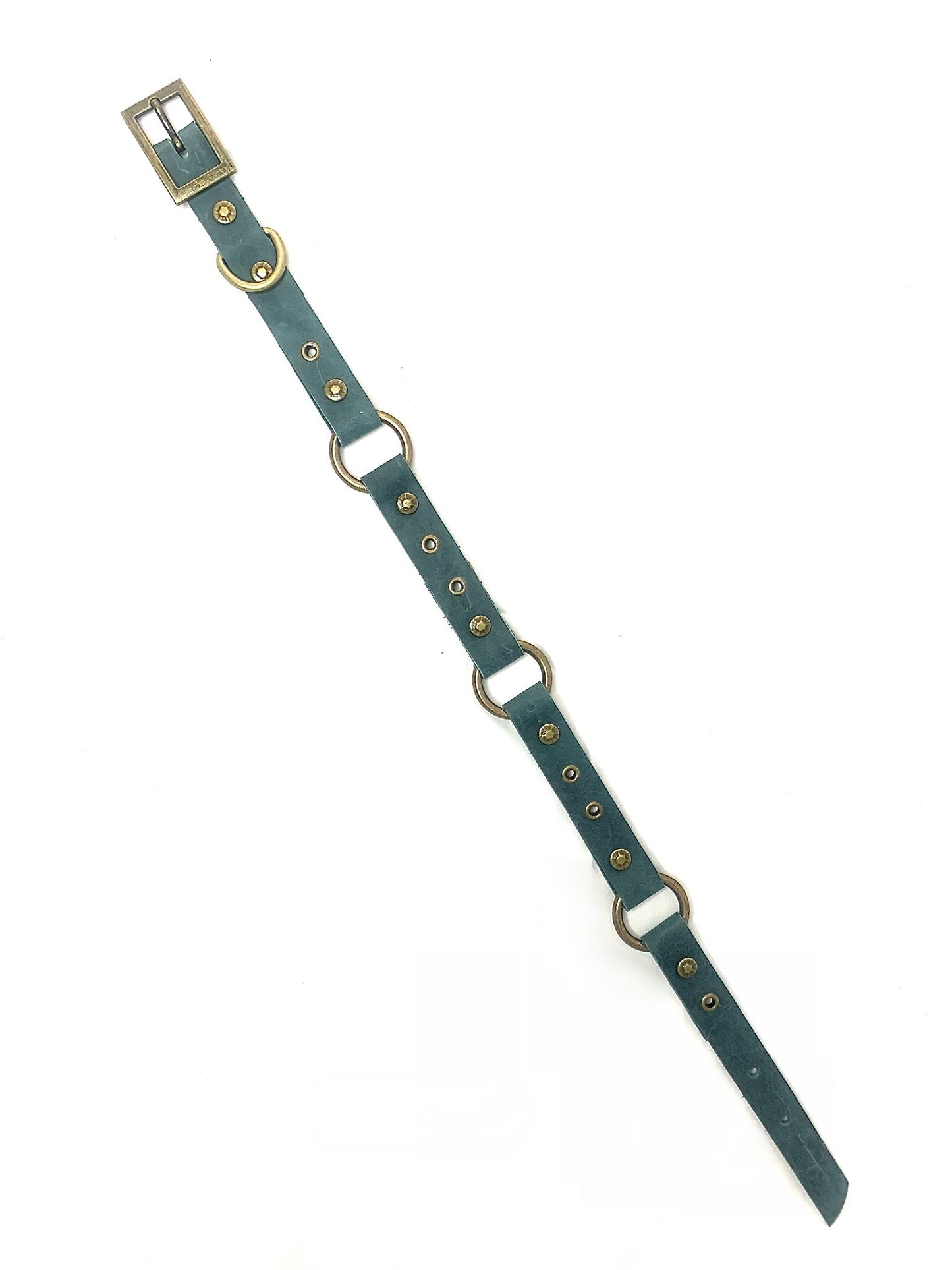 Leather Dog Collar | Robin Hood Collection | Three Rings