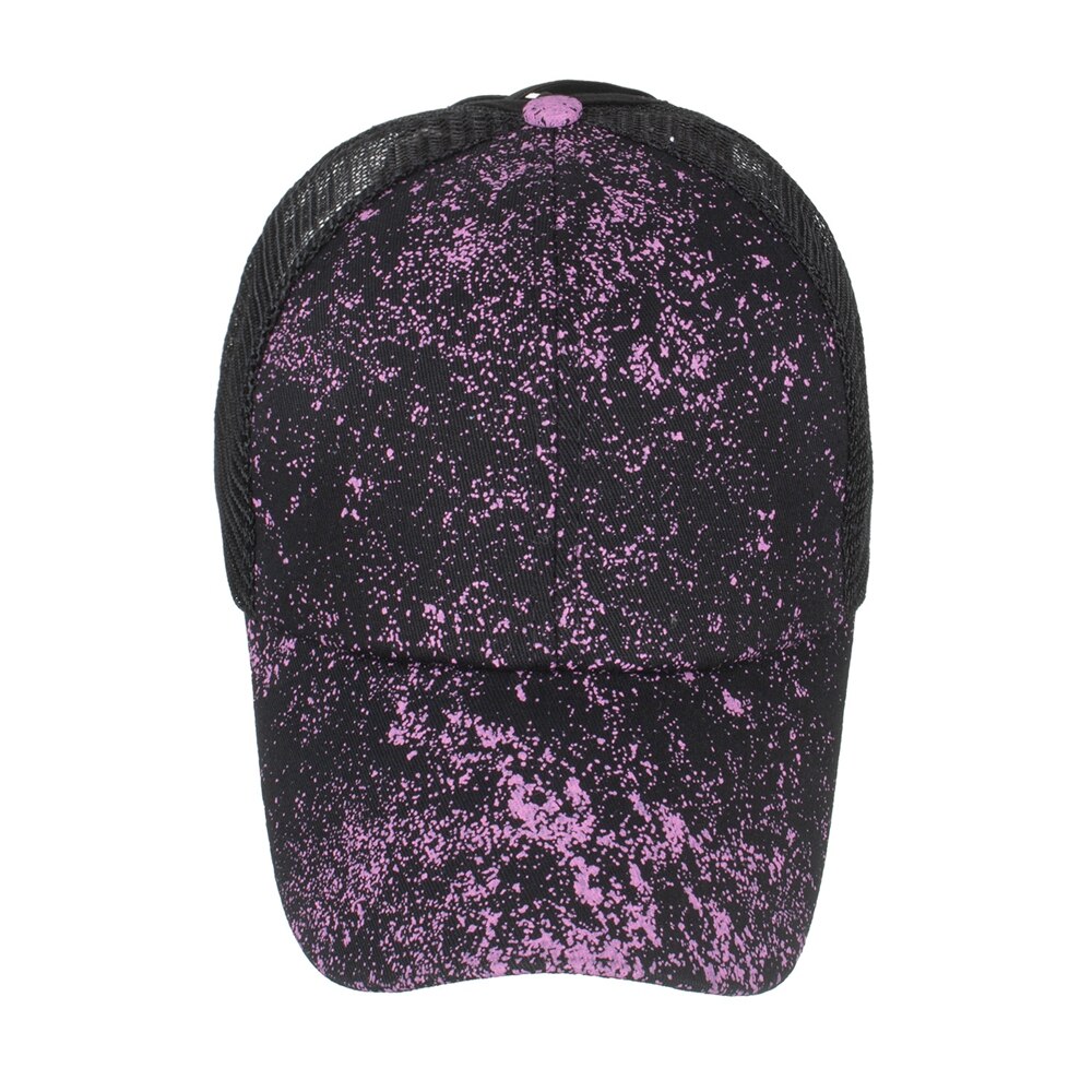Ponytail Baseball Cap Criss Cross Snapback Hat