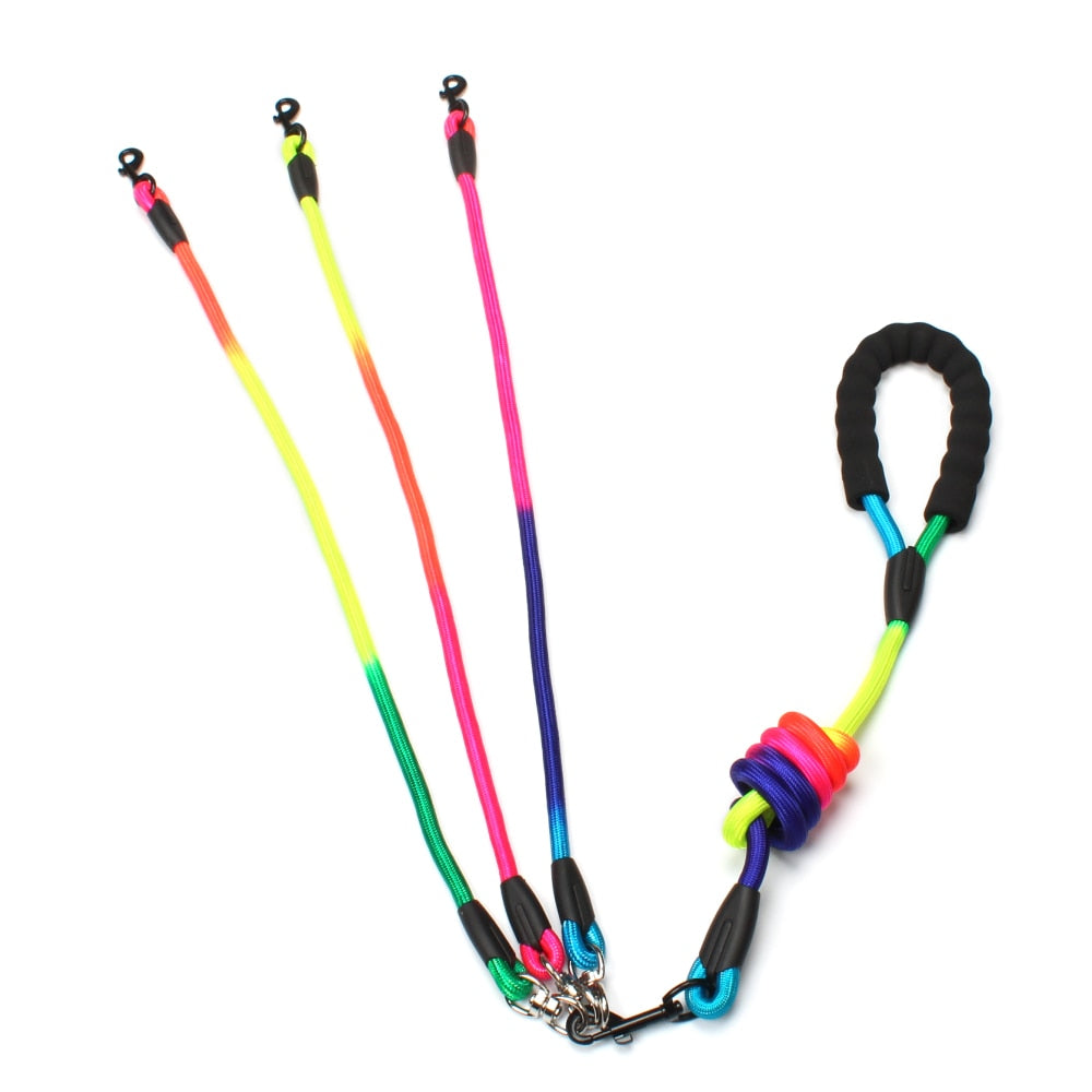 Leash 1-4 dog Rainbow Splitter