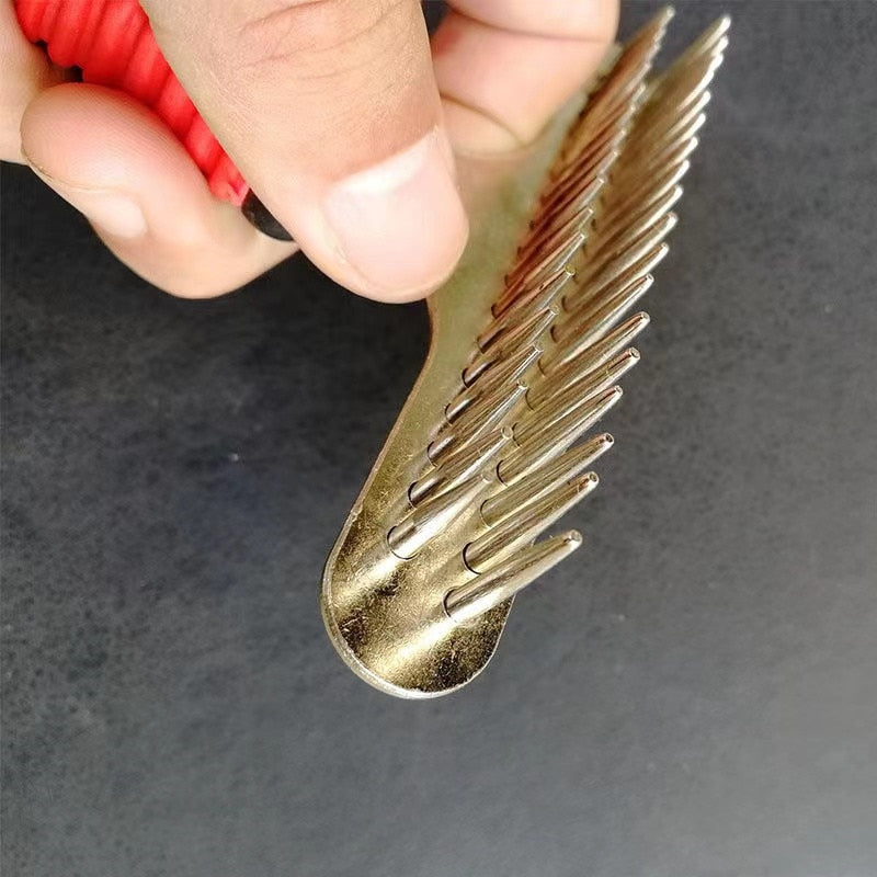Undercoat Rake Brush - Long Hair Grooming Tool