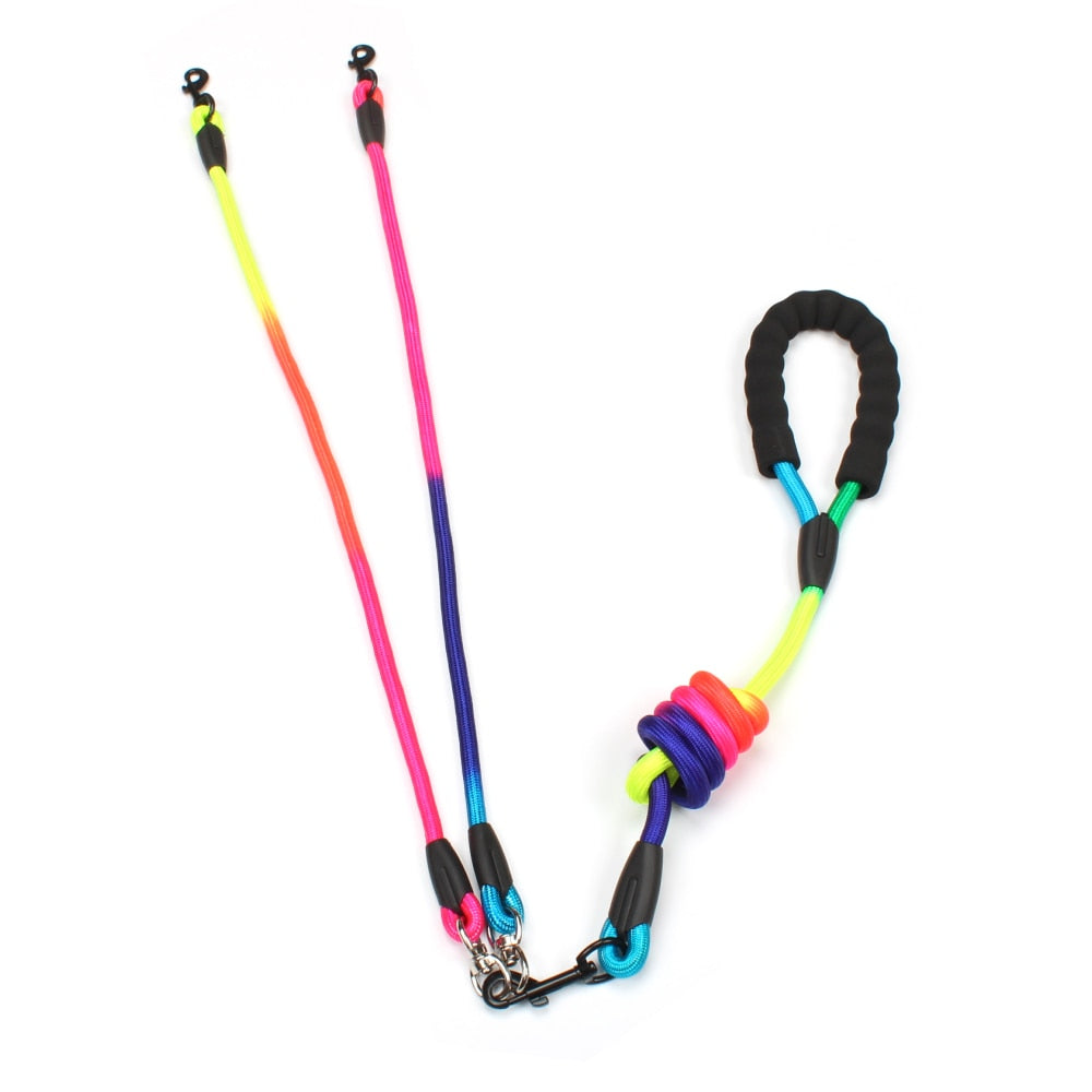 Leash 1-4 dog Rainbow Splitter