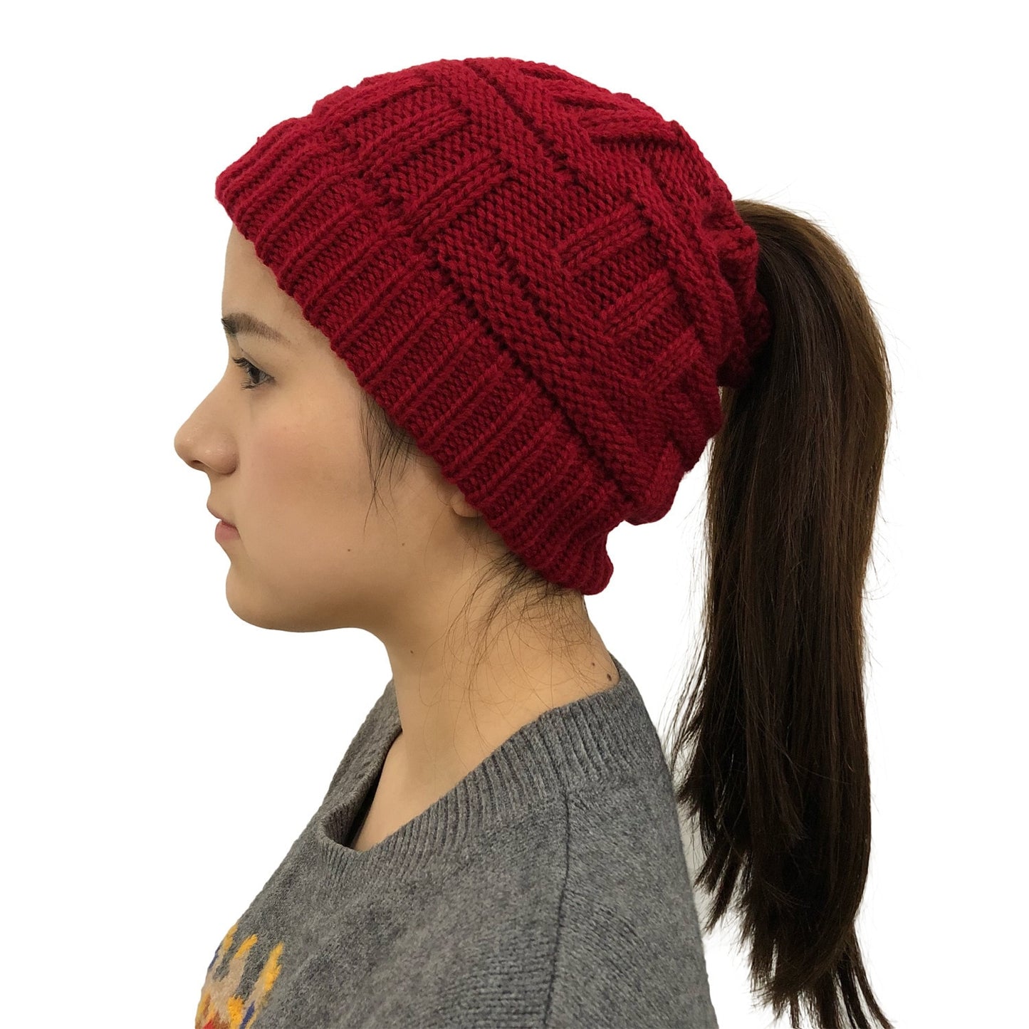Warm High Pony Tuque
