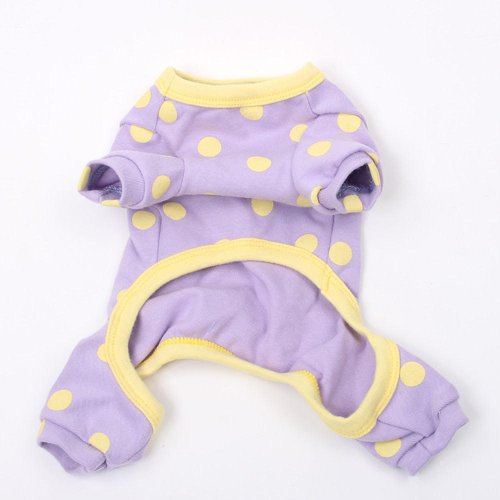Pajamas Polka Dots small dogs