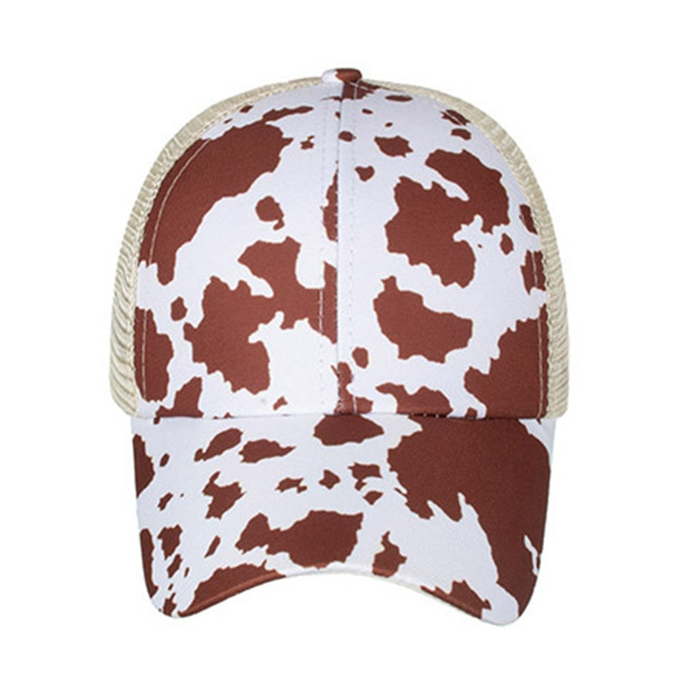Ponytail Baseball Cap Criss Cross Snapback Hat