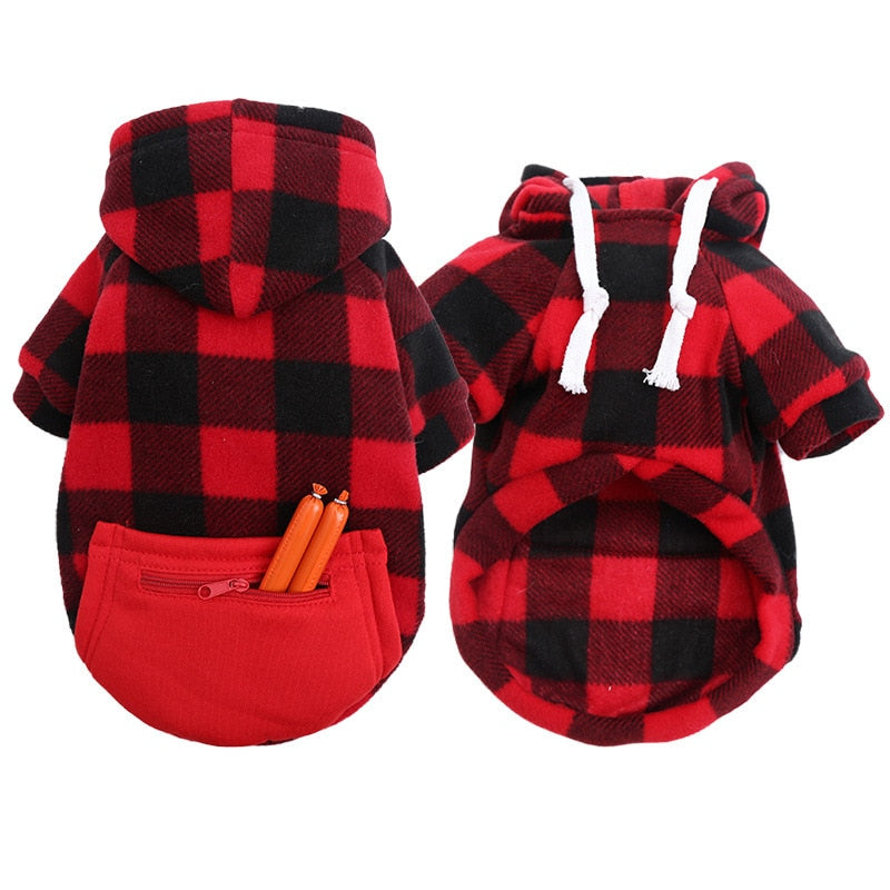 Hoodies Plaid XS-5XL
