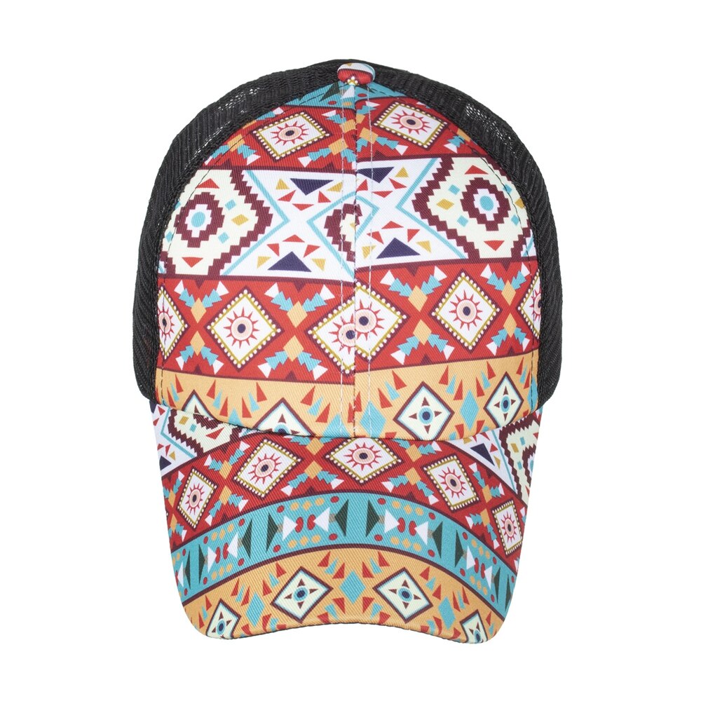 Ponytail Baseball Cap Criss Cross Snapback Hat