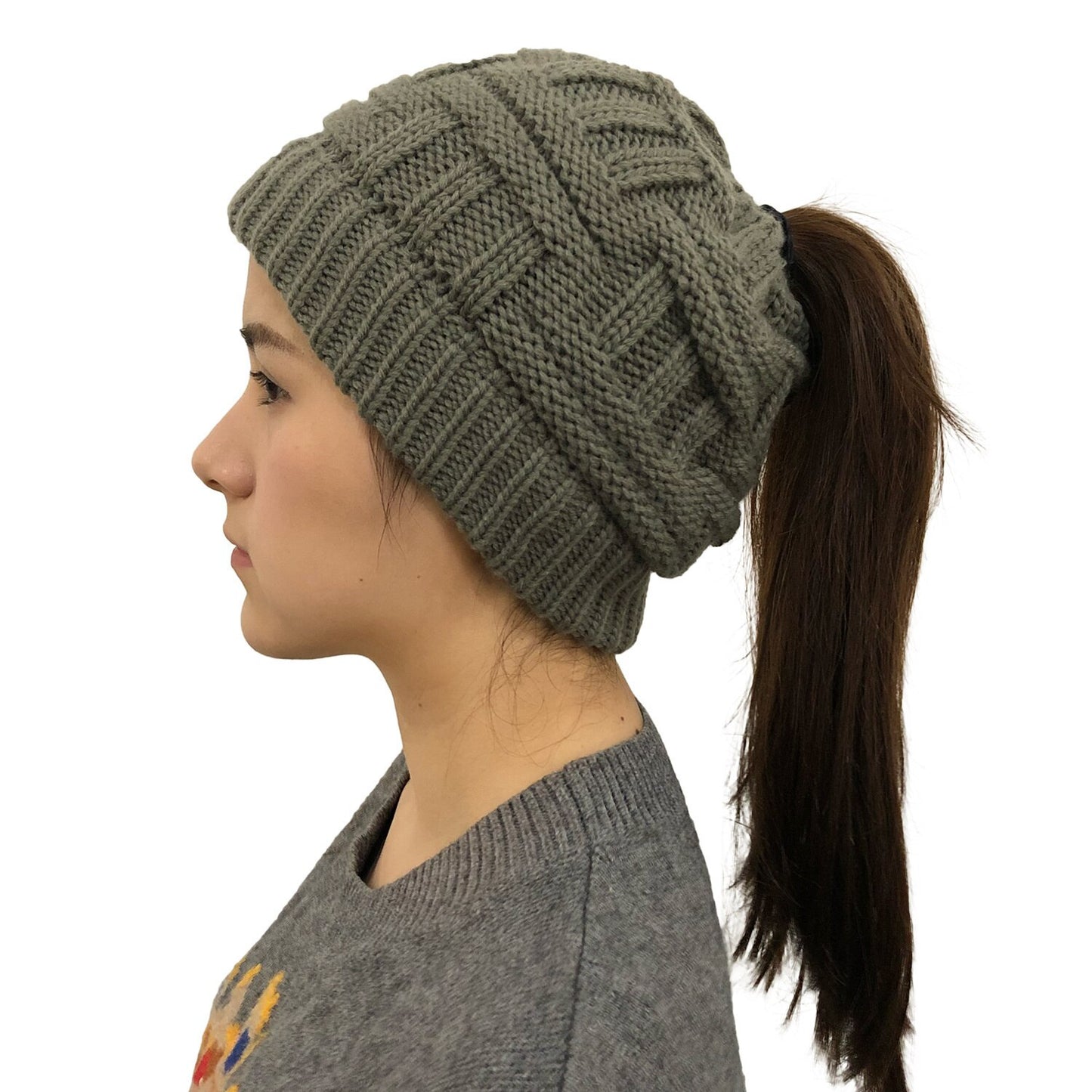 Warm High Pony Tuque