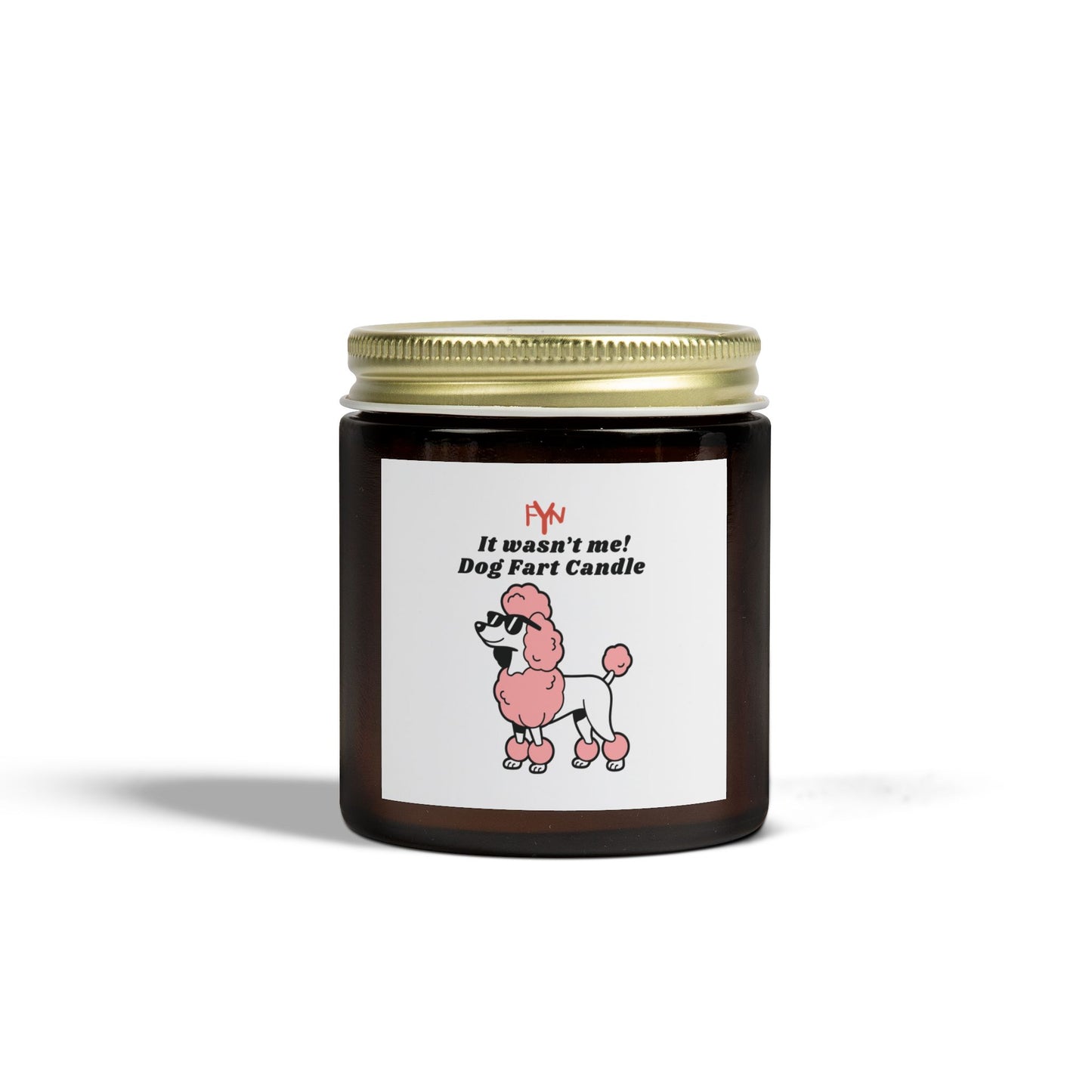 Funny Dog Fart Candle, Scented Candle Gift for Pet Lovers, Gag Gift for Dog Owners, Unique Home Decor, Poodle Candle