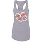 sorry im late  Ladies Ideal Racerback Tank