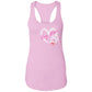Dog Mom Ladies Ideal Racerback Tank