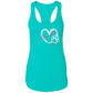 Dog Mom Ladies Ideal Racerback Tank