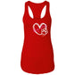 Dog Mom Ladies Ideal Racerback Tank