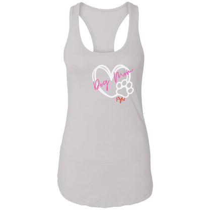 Dog Mom Ladies Ideal Racerback Tank