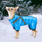 Waterproof Winter jumpsuit Super Warm  With Harness