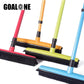 Tet Hair Push Broom with Soft Bristle Rubber Broom