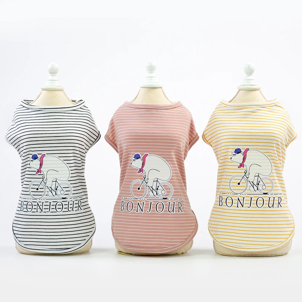 Cute printed Pajamas for small dogs